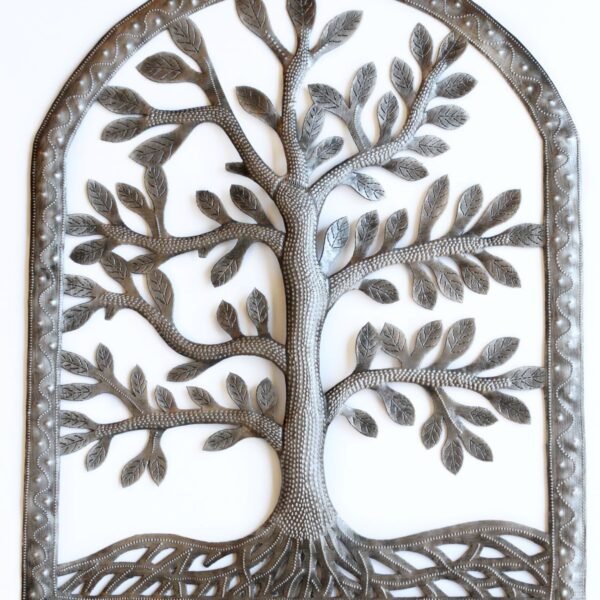 Haitian Tree of Life Metal Art - Arch