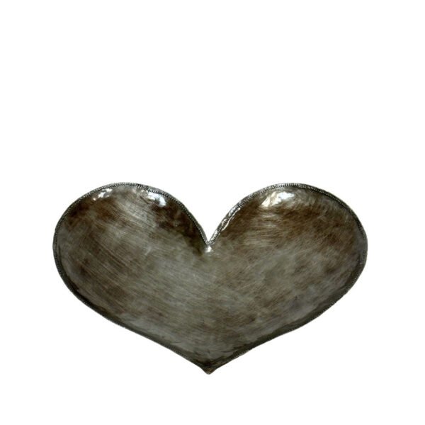 Metal Heart Bowl